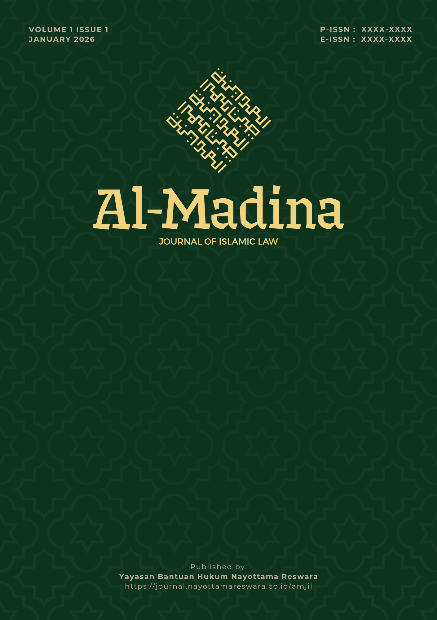 Al-Madina: Journal of Islamic Law